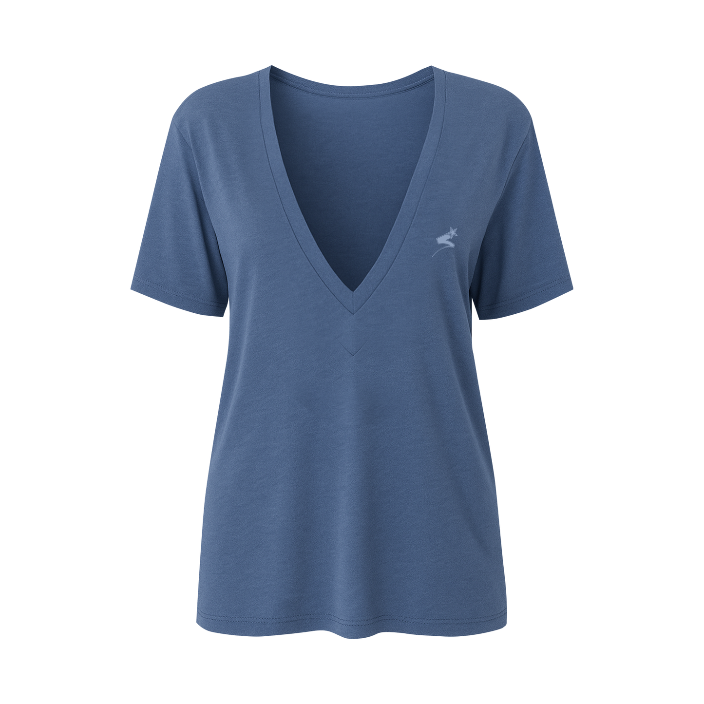 Women’s Deep V-Neck T-Shirt – Casual Chic