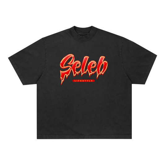 SELEB LIFESTYLE Flame T-Shirt