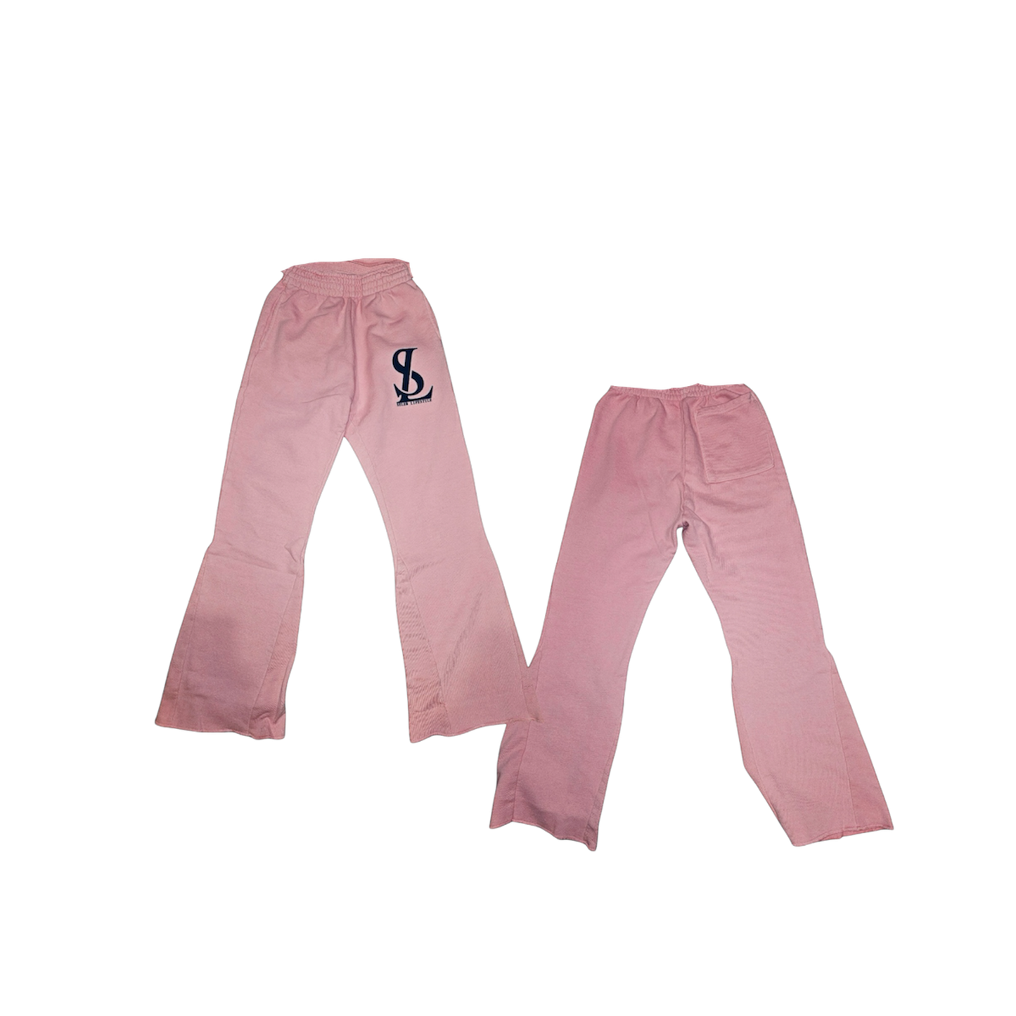 Pink SL flare sweat pants