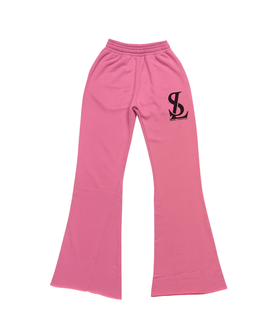 Pink SL Flare Sweatpants
