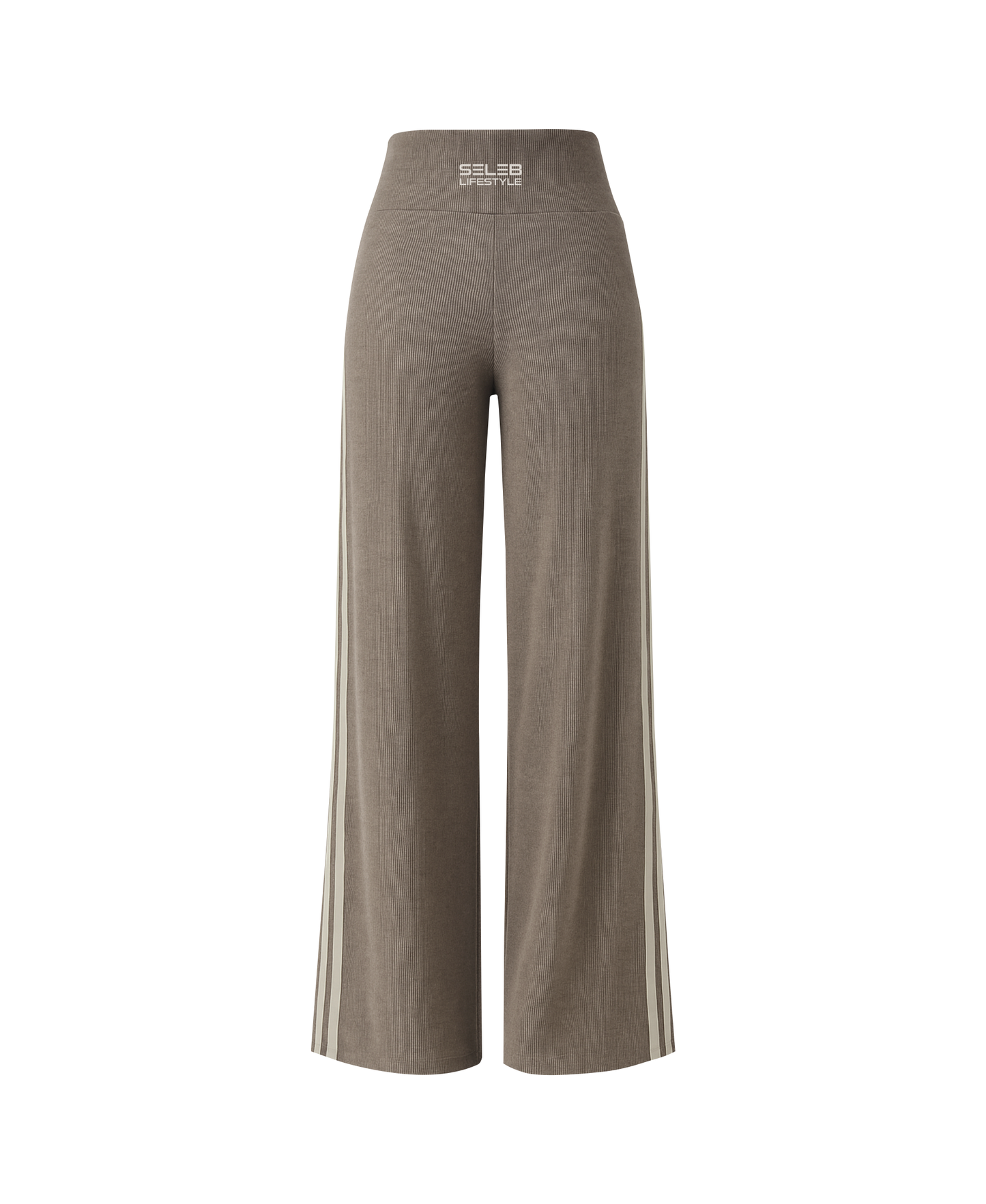 Relaxed Fit High-Waist Lounge Trousers